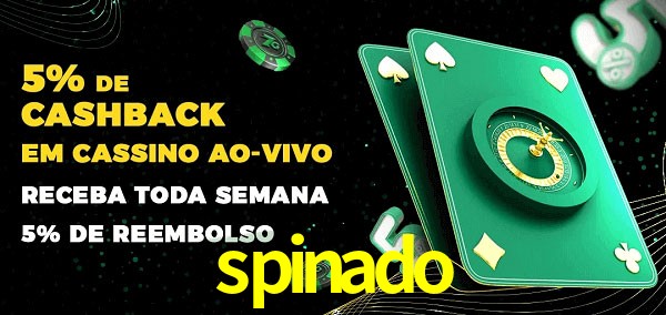 Promoções do cassino ao Vivo spinado